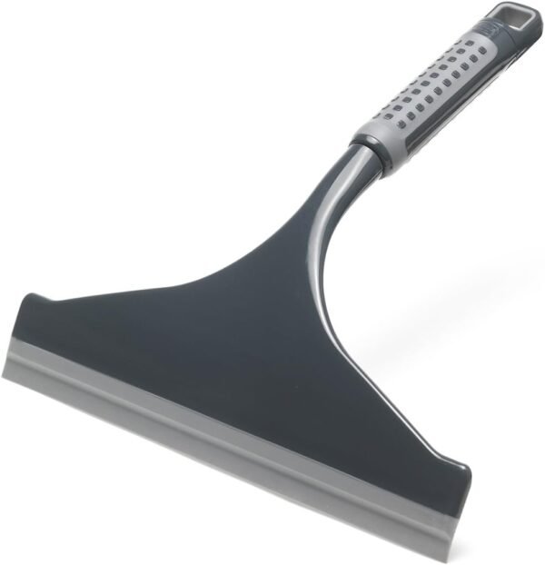 Addis ComfiGrip Shower And Window Squeegee In Metallic and Graphite, 4 x 24 x 27 cm