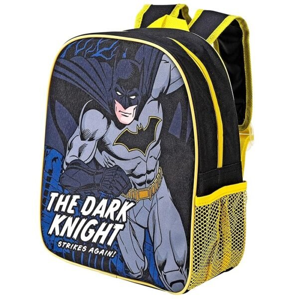 TDL Batman - The Dark Knight Backpack School Bag For Kids Travel